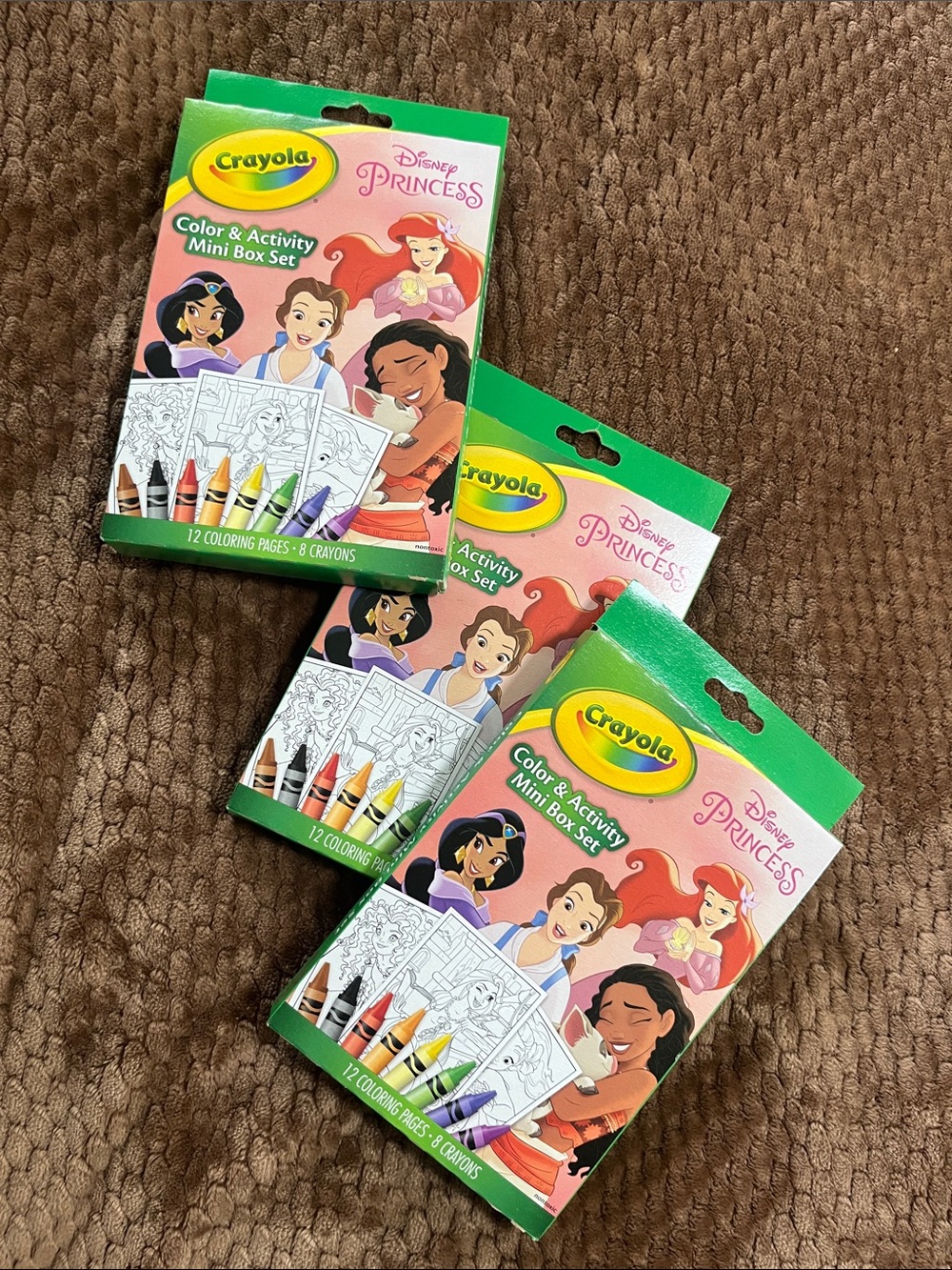 Crayola Disney Princess Mini Color & Activity Box Set - Pink, Green